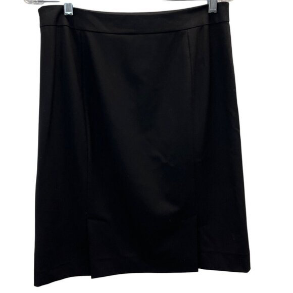 Lafayette 148 Black 2 Pcs Business Suit Set Blazer Sz 8 & Skirt Wool Blend Sz 10 - Picture 13 of 14